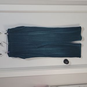 Velour Teal Pants